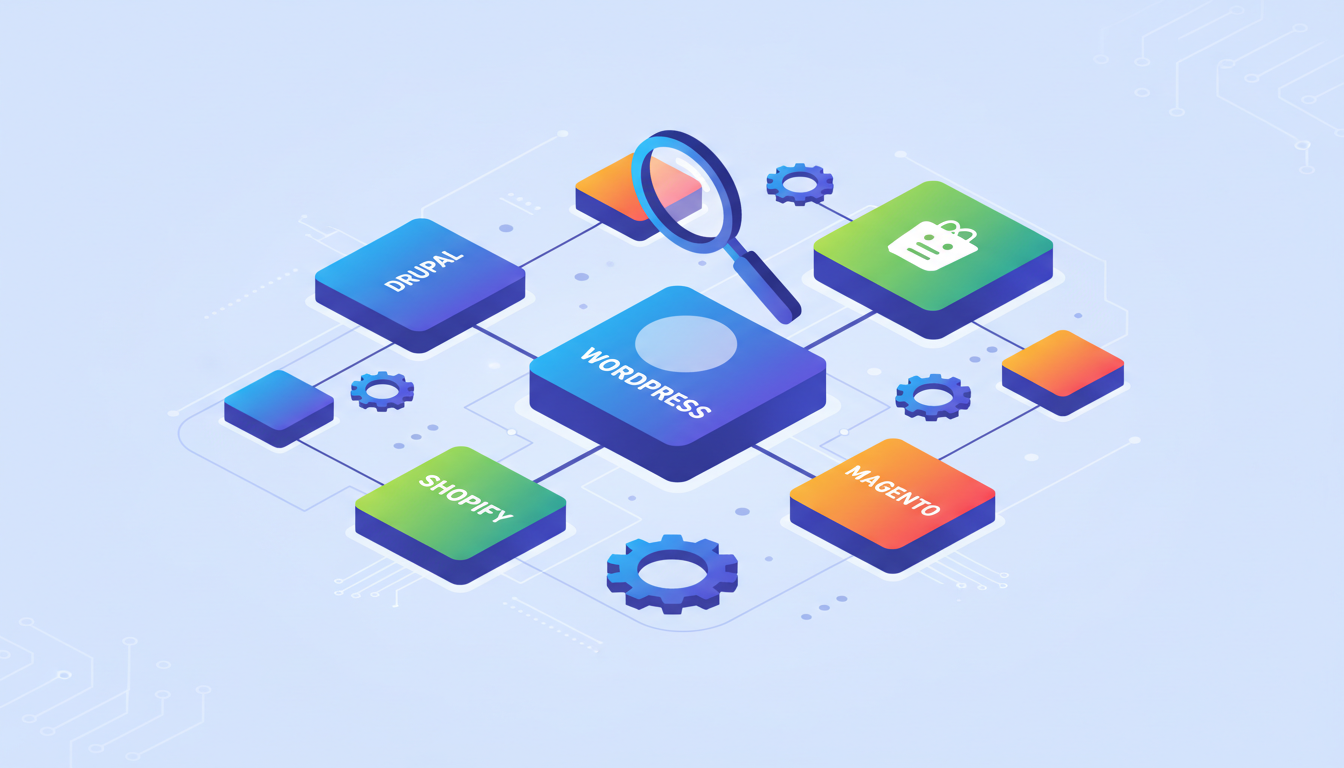 Иллюстрация выбора CMS платформ