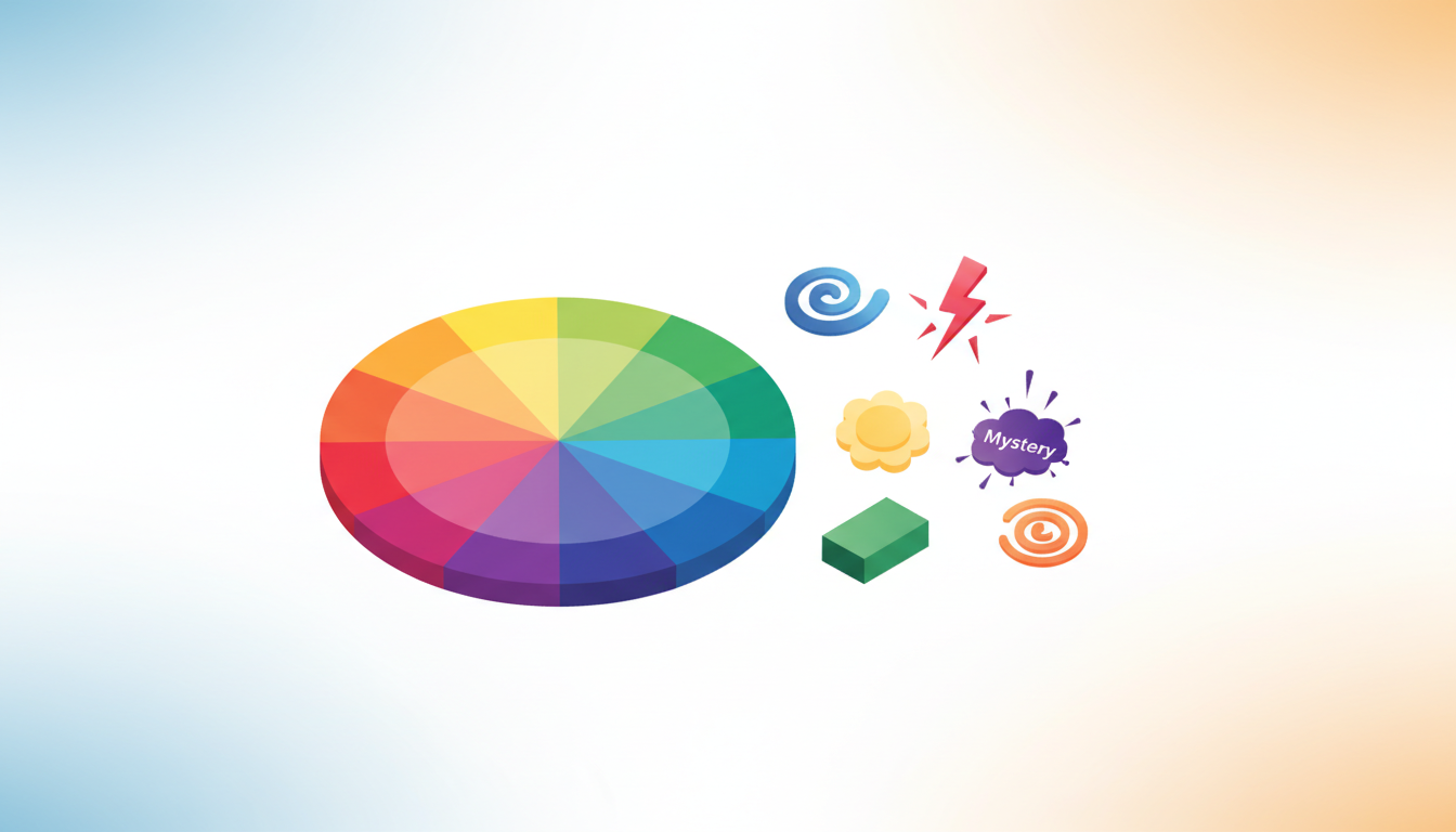 Цветовой круг и эмоциональное воздействие цветов